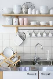 Open Shelving In The Kitchen Decoration Maison Idees De Decor Murs De La Cuisine