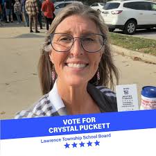 Crystal Puckett for Lawrence Township School Board (@crystalforlawrence) •  Instagram photos and videos