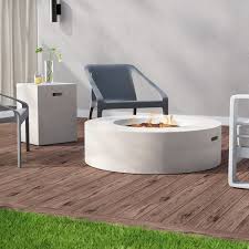 You Ll Love The Olivet Propane Fire Pit Table At Allmodern With Great Deals On Modern Outdoor Products Propane Fire Pit Table Gas Fire Pit Table Gas Firepit