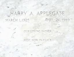 Harry Alvin Applegate (1925-1989)