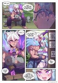 Sett x Soraka spirit blossom Porn comic, Rule 34 comic, Cartoon porn comic  - GOLDENCOMICS