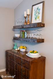 When you order $25.00 of eligible items sold or fulfilled by amazon. Create Dining Room Storage With Floating Shelves Hey Let S Make Stuff