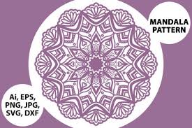 Download Mandala Vector Art Pattern You Will Get Ai Eps Png Jpg Svg And Dxf File In 2020 Pattern Art Mandala Vector Vector Art SVG Cut Files