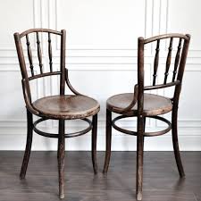 Vintage Pair Of Fischel Bentwood Chairs Bentwood Chairs Chair Dining Chairs