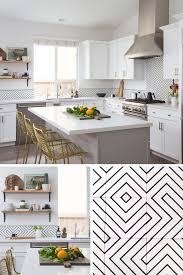 Discover inspiration for your kitchen remodel or upgrade with ideas for storage, organization, layout and decor. Kitchen Reno Encaustic Cement Tile Backsplash Steals The Show