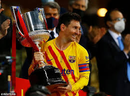 The copa américa centenario final was an association football match that took place on 26 june 2016 at the metlife stadium in east rutherford, new jersey, united states to determine the winner of the copa américa centenario. Messi Sings The Praises Of Barcelona S Next Generation After Extra Special Copa Del Rey Triumph Daily Mail Online
