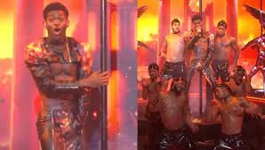 Well, a little too tight. Lil Nas X Rips His Pants On Snl Performing Montero Call Me By Your Name