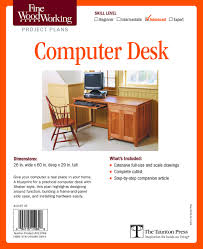 The plans include a platform to raise the monitor too which not only provides more desk space but makes for better ergonomics. Buy Fine Woodworking S Computer Desk Plan Book Online At Low Prices In India Fine Woodworking S Computer Desk Plan Reviews Ratings Amazon In