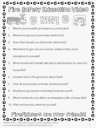 By default, a chart is moved and sized with cells. Promoting Success Free Fire Safety Comprehension Worksheets Activities