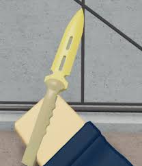 In gamemodes that involve the golden knife, it will be the second to last weapon, with the golden knife serving as the last one. Golden Knife Arsenal Wiki Fandom