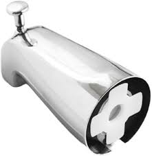 Jaquar provides you with the best quality of functional & premium quality bathtub spouts & spout diverters. Sento Slip On Silver Universal Bathroom Tub Spout With Diverter Durable Heavy Duty Metal Bathtub Faucet With Shower Diverter 4 Inches 1 2 Copper Pipe Polished Chrome Amazon Com