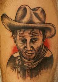 Thief cowboy mascot tattoo design. Wild West Tattoos Cowboys Horses Bulls And More Tatring