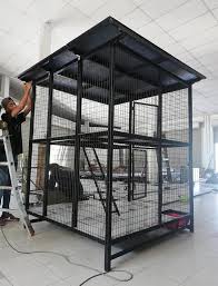 Keep your kitty safe, entertained and in the lap … Cat Cage Malaysia
