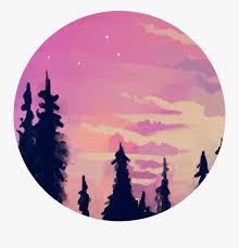500 pink sky pictures download free images on unsplash. Sunset Clipart Forest Pink Aesthetic Free Transparent Clipart Clipartkey