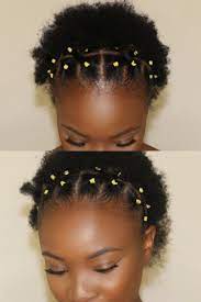 40 Easy Rubber Band Hairstyles On Natural Hair Worth Trying Rubber Band Hairstyles Natural Hair Styles Natural Hair Styles Easy