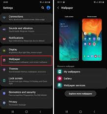 The face recognition setting is an additional layer of security for your phone. How To Change Wallpaper On Samsung Galaxy A20 Vodytech