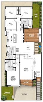 Stunning Narrow Lot House Plans Home Designs As You Re Narrow House Plans Narrow Lot House Plans Cottage Floor Plans