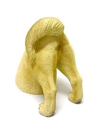 The easiest way to stop your dog accessing his favorite digging spot is to fence it off. Digging Dog Garden Statue Novelty Outdoor Half Figure 7 5 H Yellow Buy Online In Bahamas At Bahamas Desertcart Com Productid 17061004