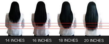 79 described how long is my hair chart