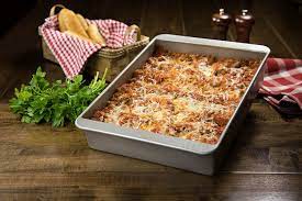 Anderson's baking double baguette pan (kitchen) by harold import company, inc. 13 Inches X 9 Inches X 2 5 Inches Anderson S Baking Oblong Rectangular Baking Dish Roasting Lasagna Pan Rose Mrs Ceramic Lasagna Pans