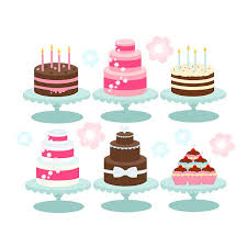 Birthday Cake Clipart Black And White No Candles Cake Clipart Cakes Bakery Cupcakes Birthday Candles Pink Brown Blue Digital Clipart For Personal And Commercial Use Cake Clipart Birthday Cake With Candles Cake Business
