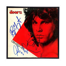 The Doors Autographed Album Cover Replica,