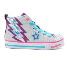 skechers twinkle toes twinkle lite lightning sparks girls