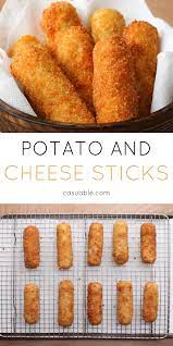 Food Potato Cheese Sticks Casuable Everyday Blog Recipe Food Recipes Appetizer Snacks