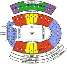 Camp Randall Stadium Seating Chart Google Search