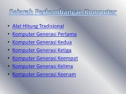 Forum komunikasi sarjana peternakan indonesia. Sejarah Perkembangan Teknologi Informasi Dan Komunikasi Ppt Download