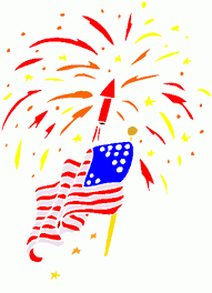 Happy 4th of july independence day usa handwritten phrase with stars and firework isolated on white background. 4th July Fireworks Free Clipart Free Clip Art Images Clipart Free Clip Art Fireworks Art Clip Art