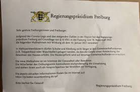 Februar 2021 gelten im südwesten neue regeln. Aufregung In Freiburg Unbekannte Falschen Corona Verordnung Baden Wurttemberg Stuttgarter Zeitung
