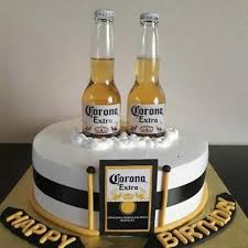 Today's video is actually a tutorial of how to make a tier beer can cake. Pin By Paulina On Emilio Birthday Cake For Him 40th Birthday Cakes For Men Birthday Cakes For Men