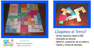 Juego de mesa blok game tipo tetris 1624944 e.full. Juego Del Tetris Con La Tabla De 100 Aula Pt