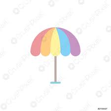 Kitsch retro 1980s clip art for teachers! Parapluie Ete Clipart Vector Design Isol Vecteur Stock Crushpixel