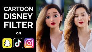 How To Get The Cartoon Disney Filter On Tiktok Snapchat Instagram Youtube