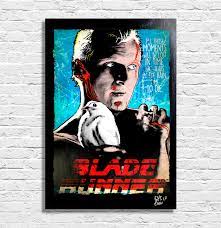 Painting videos projects to try monkey movie posters play art youtube landscape paintings art background. Roy Batty The Replicant From Blade Runner Movie Pop Art Original Framed Fine Art Painting Image On Canvas Artwork Movie Poster Popart Posters Com
