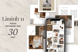 Download Liminh U Puzzle Instagram Feed Graphic By Qohhaarqhaz Creative Fabrica SVG Cut Files