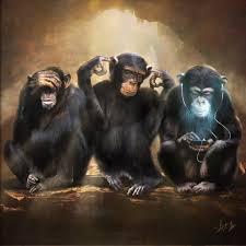 3 wise monkeys antfox in 2020 monkey art wise monkeys three wise monkeys monkey art wise monkeys