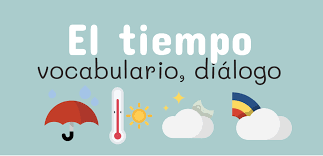 X2603 Xfe0f 20dialogo 20sobre 20el 20tiempo 20meteorologico 20clima 20 X2603 Xfe0f En 2020 Clima Vocabulario Ejercicios De Espanol