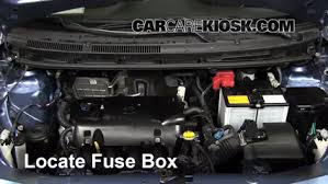Fuse box diagram (location and assignment of electrical fuses and relays) for toyota corolla / auris (e140/e150; Interior Fuse Box Location 2007 2011 Toyota Yaris 2011 Toyota Yaris 1 5l 4 Cyl Sedan
