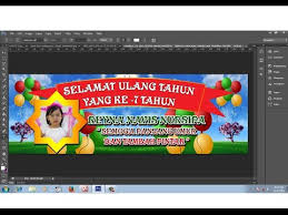 Cara Membuat Banner Ulang Tahun Youtube