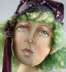 My Christine Shively class doll face detail