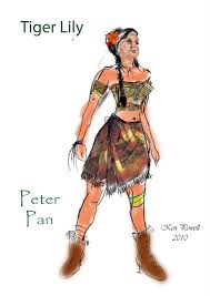 Costume Designer Peter Pan Peter Pan Costumes Peter Pan Costume Kids Tiger Lily Peter Pan