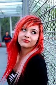 Fernanda mirando el atardecer