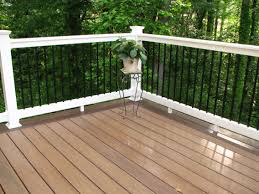 Black Aluminum Deck Railing Baluster Hnh Deck And Porch Gallery Deck Railing Deck Railing Design Railings Outdoor Decks And Porches
