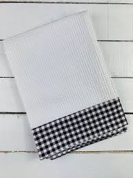 Black And White Checkered Dish Towels Choose Your Color Kitchen Towel Hand Towel Tea Towel Waffle Weave Towel Dish Towel Kitchen Hand Towel Gi Waffle Weave Towels Floral Towels Kitchen Colors