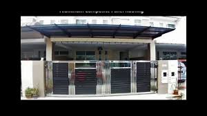 Copyright © cnc design sdn bhd. Modern Design Stainless Steel Gate Aluminum Composite Panel Roofing Make Difference Youtube