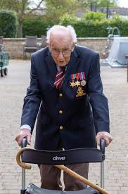 Элис джойс (00.00.1914), renée adorée (0.00). War Veteran Captain Tom Moore 99 Passes 2m Raised For Nhs South Wales Argus