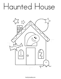 Check spelling or type a new query. Haunted House Coloring Page Twisty Noodle